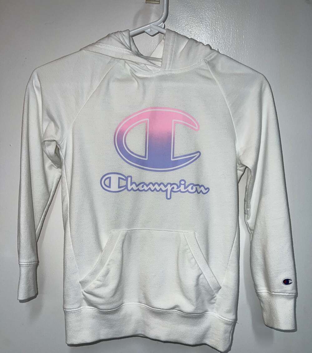 Champion lightweight Hoodie Girls S 8
